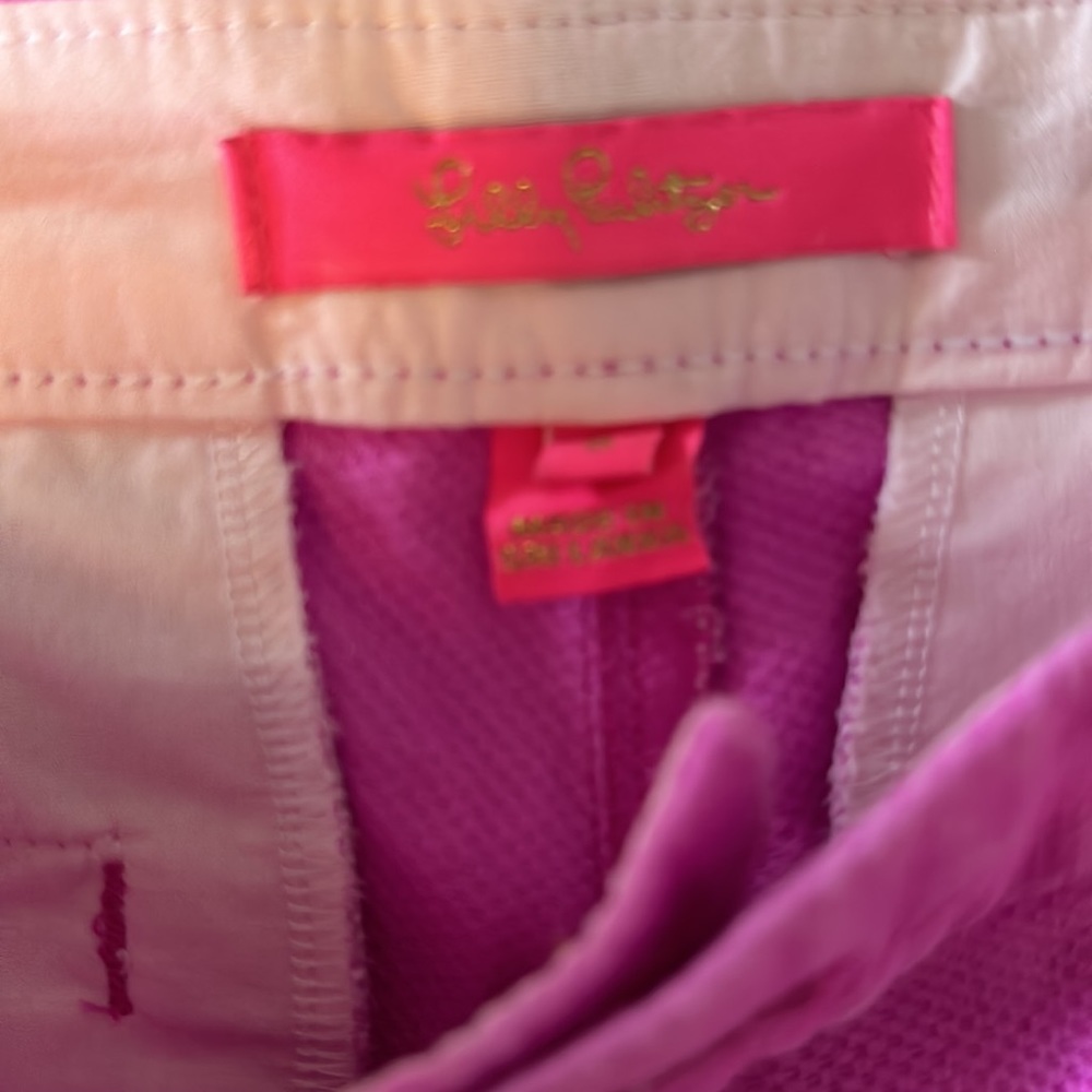 Lilly Pulitzer Magenta Pink buttercups - Picture 6 of 9